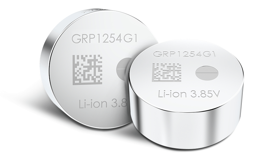 grp1254g1 3.85v锂离子纽扣电池